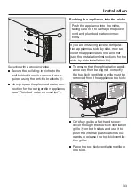 Preview for 33 page of Miele KF 2802 Vi Operating And Installation Instructions