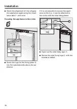 Preview for 38 page of Miele KF 2802 Vi Operating And Installation Instructions