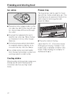 Preview for 22 page of Miele KF 3855 S6 Operating And Installation Manual