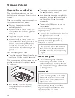 Preview for 32 page of Miele KF 7500 SNE ed-3 Operating And Installation Instruction