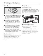 Предварительный просмотр 22 страницы Miele KF 7532 S Operating And Installation Manual