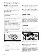 Предварительный просмотр 28 страницы Miele KF 7540 SN Operating And Installation Instructions