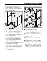 Предварительный просмотр 41 страницы Miele KF 7540 SN Operating And Installation Instructions