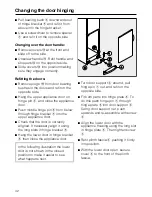 Предварительный просмотр 42 страницы Miele KF 7540 SN Operating And Installation Instructions