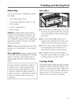 Preview for 25 page of Miele KF 7542 SN Operating And Installation Manual