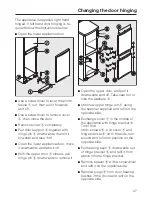 Предварительный просмотр 37 страницы Miele KF 7542 SN Operating And Installation Manual