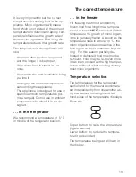 Preview for 13 page of Miele KF 7564 S ed-1 Operating And Installation Manual