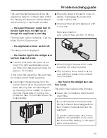 Preview for 33 page of Miele KF 7564 S ed-3 Operating And Installation Manual