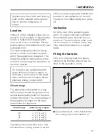 Preview for 37 page of Miele KF 7564 S ed-3 Operating And Installation Manual