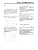 Preview for 11 page of Miele KF 7650 SNE ed Operating And Installation Manual