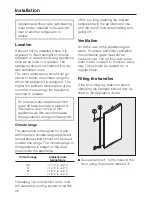 Предварительный просмотр 36 страницы Miele KF 7652 SN ed Operating And Installation Instruction