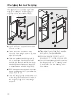 Предварительный просмотр 38 страницы Miele KF 7652 SN ed Operating And Installation Instruction