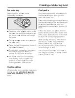 Preview for 25 page of Miele KF 8582 SD ed Operating And Installation Manual