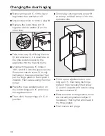 Предварительный просмотр 38 страницы Miele KF 882 iD-1 Operating And Installation Manual