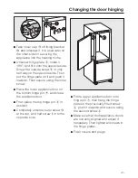 Предварительный просмотр 41 страницы Miele KF 888 iDN-1 Operating And Installation Instructions