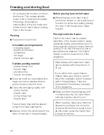 Preview for 26 page of Miele KF 889 iDNE-1 Operating And Installation Instructions