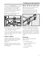 Preview for 27 page of Miele KF 889 iDNE-1 Operating And Installation Instructions