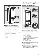 Предварительный просмотр 55 страницы Miele KF 9757 iD Operating And Installation Instructions