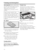 Предварительный просмотр 28 страницы Miele KFN 1223 SD edt Operating And Installation Instructions