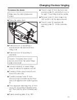 Предварительный просмотр 43 страницы Miele KFN 1223 SD edt Operating And Installation Instructions