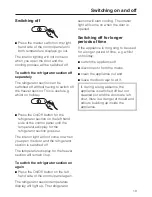 Preview for 19 page of Miele KFN 12943SD edt/cs Operating And Installation Instructions