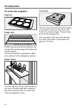 Preview for 20 page of Miele KFN 13923 DE Operating And Installation Instructions