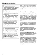 Preview for 70 page of Miele KFN 13923 DE Operating And Installation Instructions