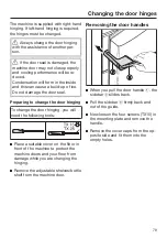 Предварительный просмотр 79 страницы Miele KFN 13923 DE Operating And Installation Instructions