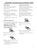 Preview for 25 page of Miele KFN 14823 SD ed Operating And Installation Manual