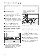 Предварительный просмотр 54 страницы Miele KFN 14823 SD ed Operating And Installation Manual