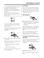 Preview for 15 page of Miele KFN 14827 SDE cs Operating And Installation Manual