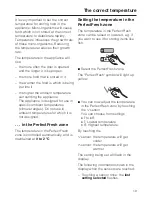 Preview for 19 page of Miele KFN 14827 SDE cs Operating And Installation Manual