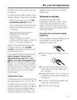 Preview for 21 page of Miele KFN 14827 SDE cs Operating And Installation Manual