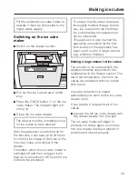 Предварительный просмотр 39 страницы Miele KFN 14827 SDE cs Operating And Installation Manual