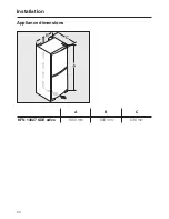 Предварительный просмотр 60 страницы Miele KFN 14827 SDE cs Operating And Installation Manual