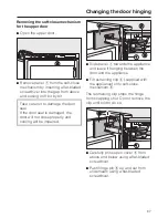 Preview for 67 page of Miele KFN 14827 SDE cs Operating And Installation Manual