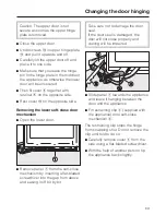 Предварительный просмотр 69 страницы Miele KFN 14827 SDE cs Operating And Installation Manual