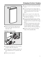 Предварительный просмотр 71 страницы Miele KFN 14827 SDE cs Operating And Installation Manual