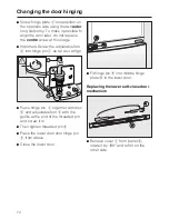 Preview for 72 page of Miele KFN 14827 SDE cs Operating And Installation Manual