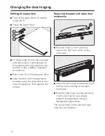 Предварительный просмотр 74 страницы Miele KFN 14827 SDE cs Operating And Installation Manual