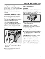 Предварительный просмотр 43 страницы Miele KFN 14827 SDE ed/cs-2 Operating And Installation Instructions