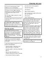 Preview for 47 page of Miele KFN 14827 SDE ed/cs-2 Operating And Installation Instructions