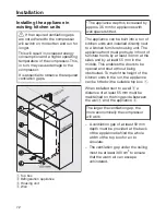 Preview for 72 page of Miele KFN 14827 SDE ed/cs-2 Operating And Installation Instructions