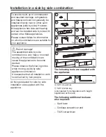 Предварительный просмотр 74 страницы Miele KFN 14827 SDE ed/cs-2 Operating And Installation Instructions