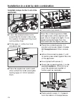 Preview for 76 page of Miele KFN 14827 SDE ed/cs-2 Operating And Installation Instructions