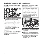 Предварительный просмотр 78 страницы Miele KFN 14827 SDE ed/cs-2 Operating And Installation Instructions