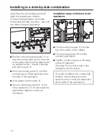 Предварительный просмотр 70 страницы Miele KFN 14827 SDE ed/cs Operating And Installation Instructions