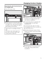 Предварительный просмотр 75 страницы Miele KFN 14827 SDE ed/cs Operating And Installation Instructions