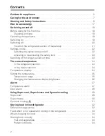 Preview for 2 page of Miele KFN 14842 SD cs-1 Operating And Installation Instructions