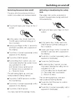 Preview for 17 page of Miele KFN 14842 SD ed Operating And Installation Manual